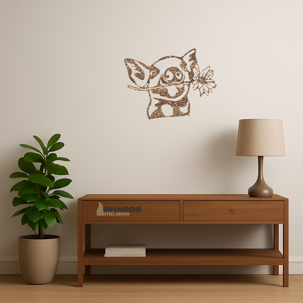 Pig with Flower - Image 2